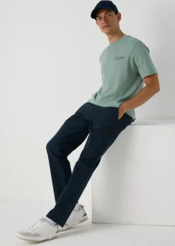 Navy Slim Fit Chinos