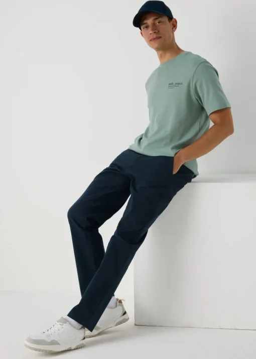 Navy Slim Fit Chinos