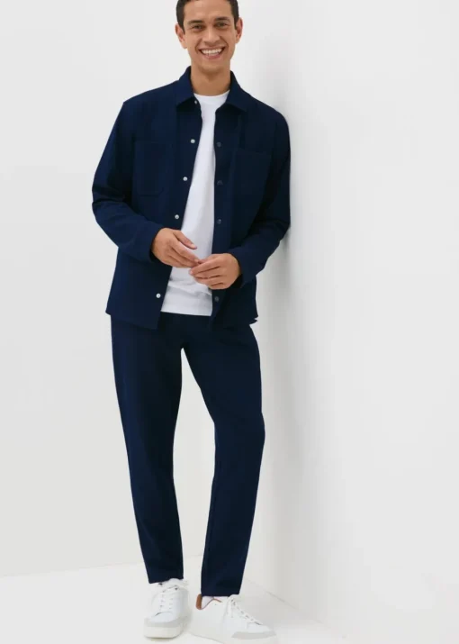 Navy Smart Shacket