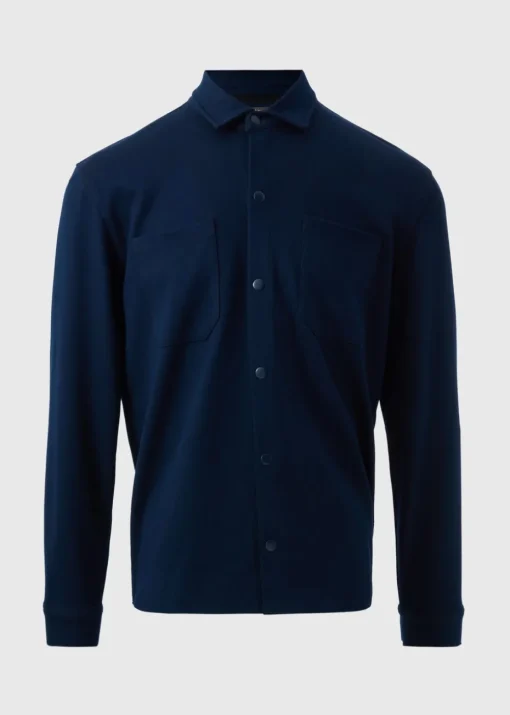 Navy Smart Shacket