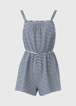 Navy Stripe Playsuit