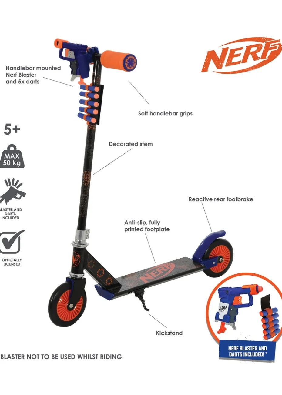 Nerf Inline Scooter With Blaster and Darts