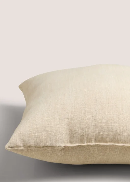 Neutral Linen-Look Cushion