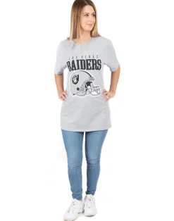 NFL Grey Las Vegas Raiders Short Sleeved T-Shirt