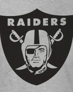 NFL Grey Las Vegas Raiders Short Sleeved T-Shirt