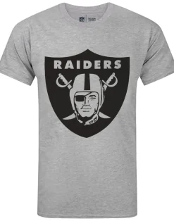 NFL Grey Las Vegas Raiders Short Sleeved T-Shirt