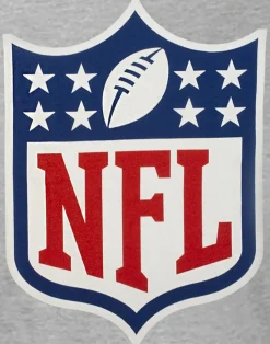 NFL Grey Shield Logo Short Sleeved T-Shirt