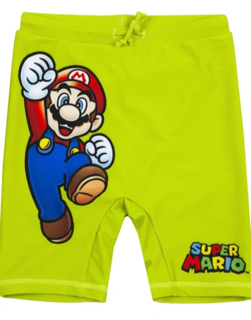 Nintendo Boys Blue Mario & Luigi 2 Piece Swim Set (3-12 Years)