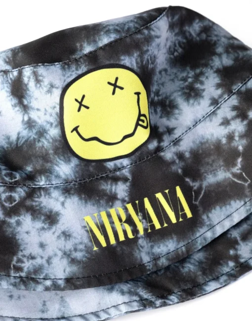 Nirvana Black Logo Bucket Hat