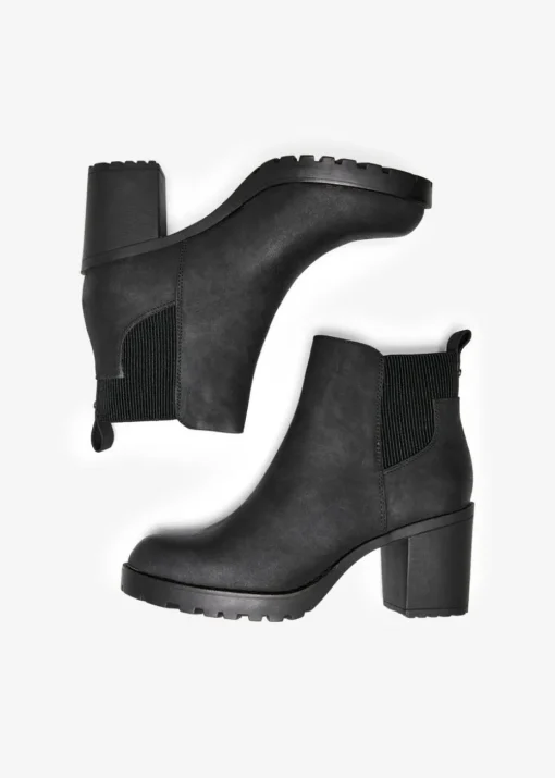 Only Black Heeled Boots