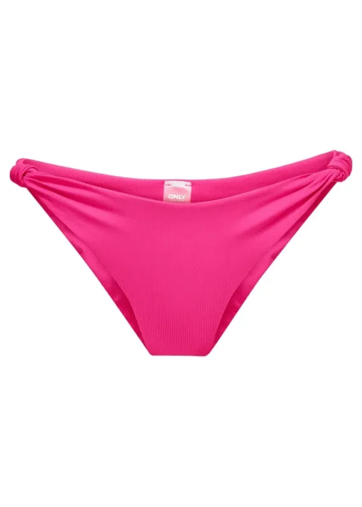 ONLY Pink Knot Brazilian Bikini Bottoms