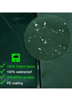 Outsunny 600D Oxford Patio Set Cover Outdoor Garden Rattan Furniture Protection Cover Protector
