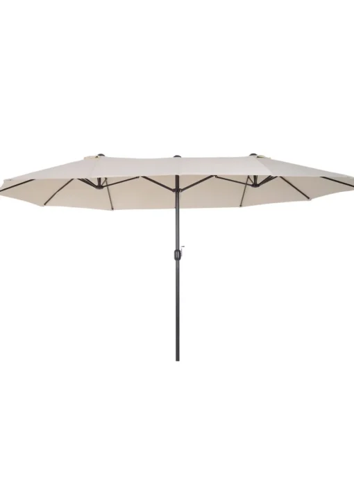 Outsunny Double-Sided Garden Parasol (4.6m) - NO BASE