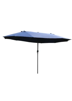 Outsunny Double-Sided Garden Parasol (4.6m) - NO BASE