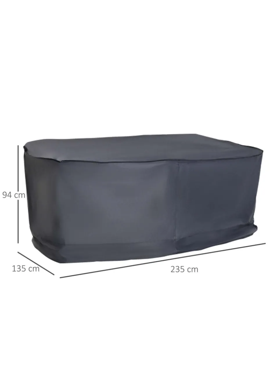 Outsunny Outdoor Garden 2 - 3 Seater Sofa Cover Furniture Set Cover