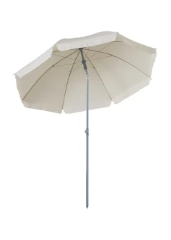 Outsunny Tilt Garden Parasol Beach Umbrella Patio Sun Shade