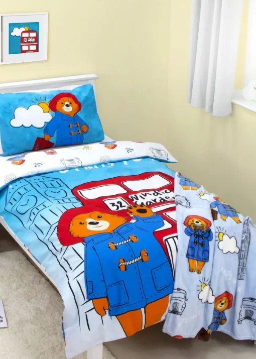 Paddington Skyline Fleece Blanket 100 x 150cm