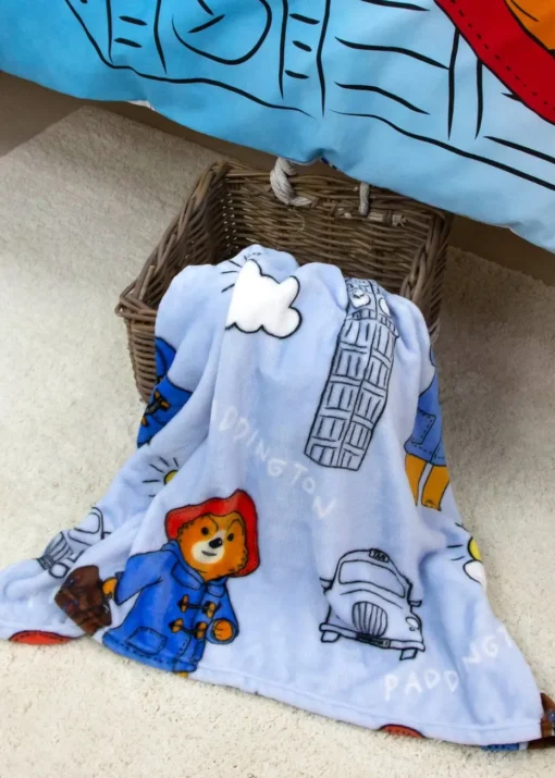 Paddington Skyline Fleece Blanket 100 x 150cm