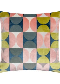 Paoletti Bardot Geometric Jacquard Filled Cushion (50 x 50 x 8cm)