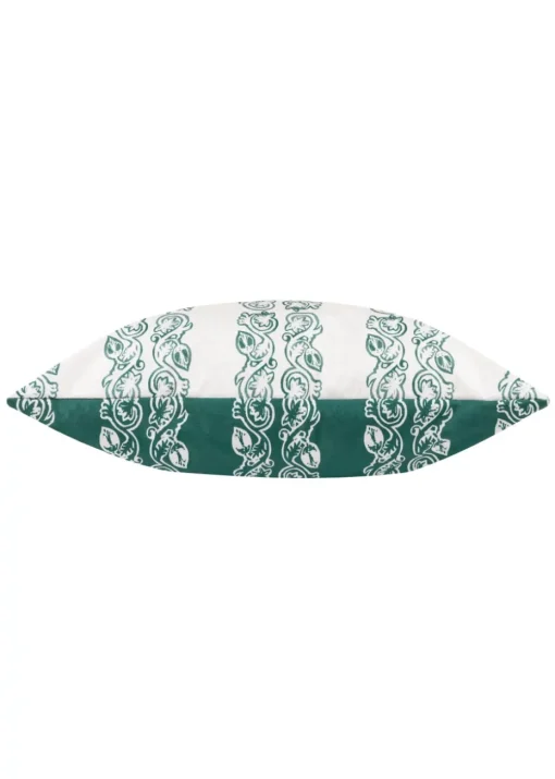 Paoletti Kalindi Stripe Outdoor Filled Cushion (55cm x 55cm x 8cm)