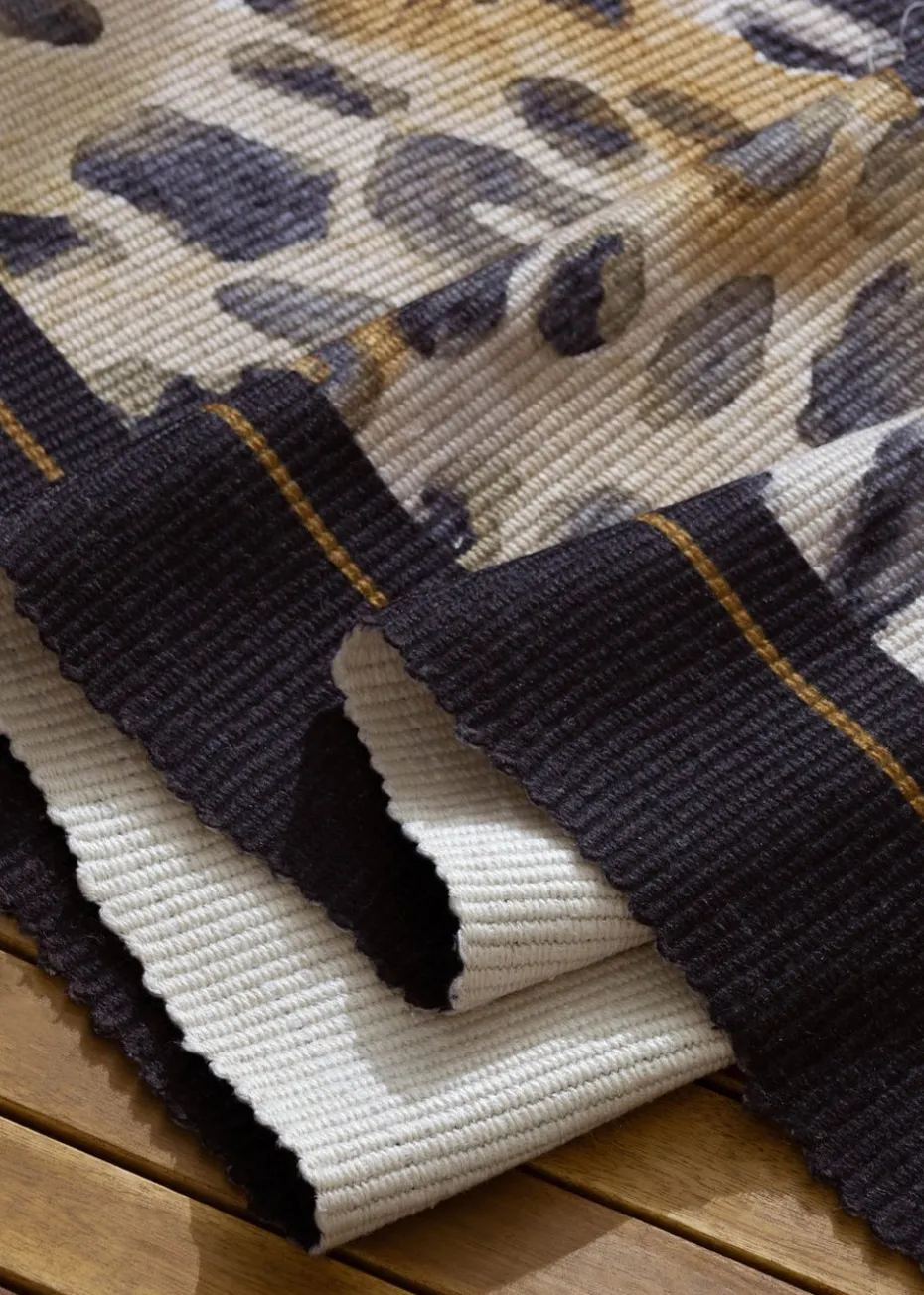 Paoletti Leopardis Leopard Printed Indoor/Outdoor Rug