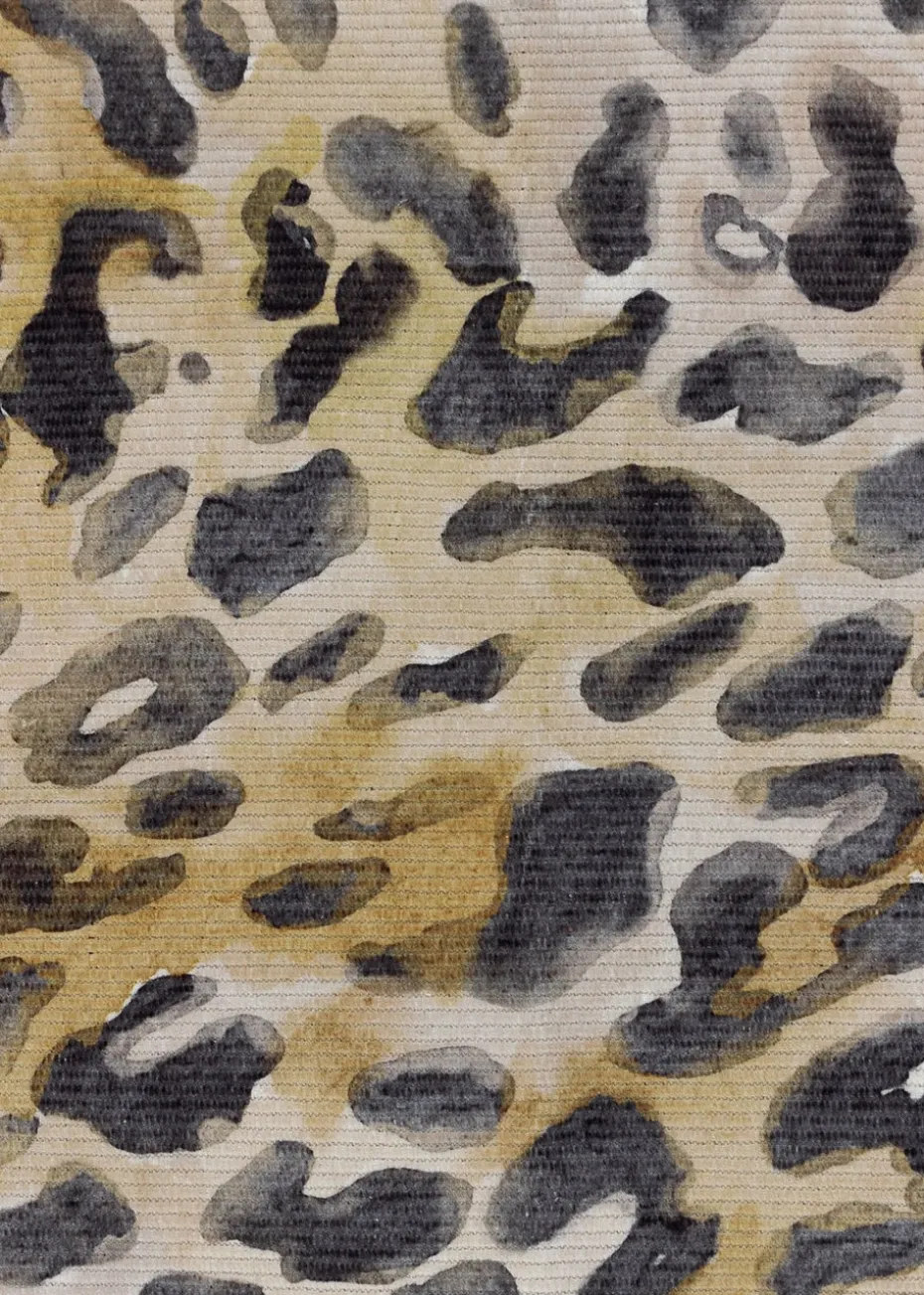 Paoletti Leopardis Leopard Printed Indoor/Outdoor Rug