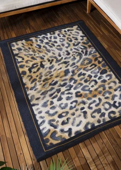 Paoletti Leopardis Leopard Printed Indoor/Outdoor Rug