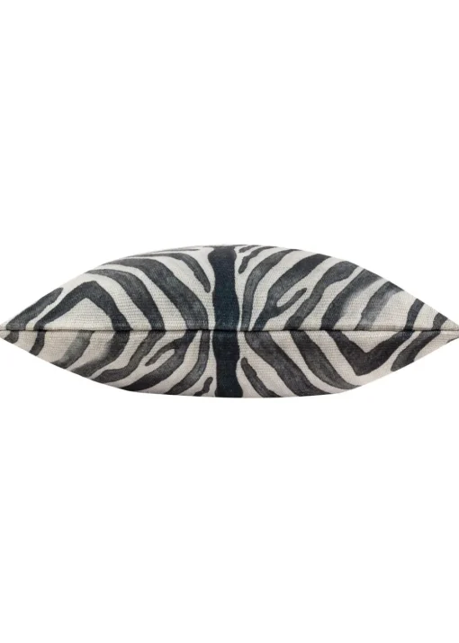 Paoletti Leopardis Zebra Woven Outdoor Cushion