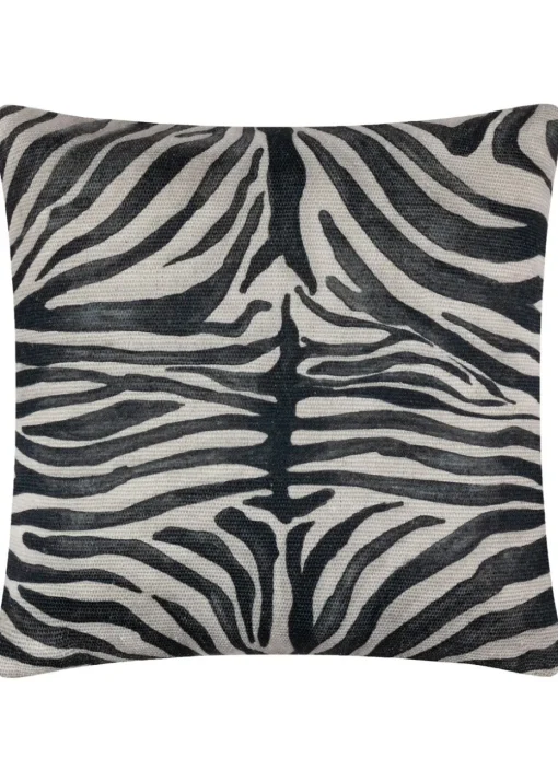 Paoletti Leopardis Zebra Woven Outdoor Cushion