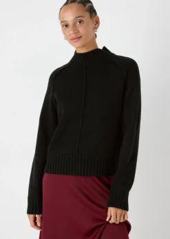 Papaya Petite Black Seam Front Jumper