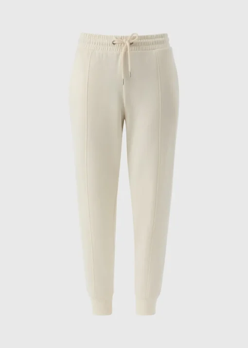 Papaya Petite Cream Cuffed Jogging Bottoms