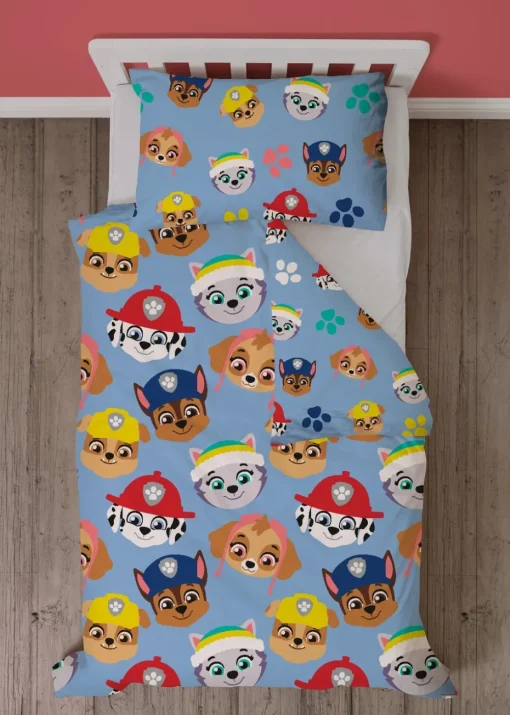Paw Patrol Bold Coverless Quilt Duvet Cover Set