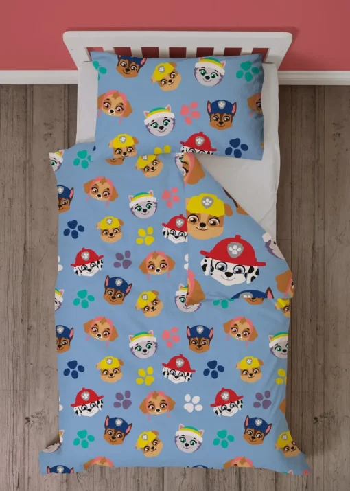 Paw Patrol Bold Coverless Quilt Duvet Cover Set
