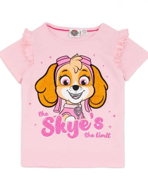 Paw Patrol Skye Kids Shortie Pink Pyjamas (12 Months-6 Years)