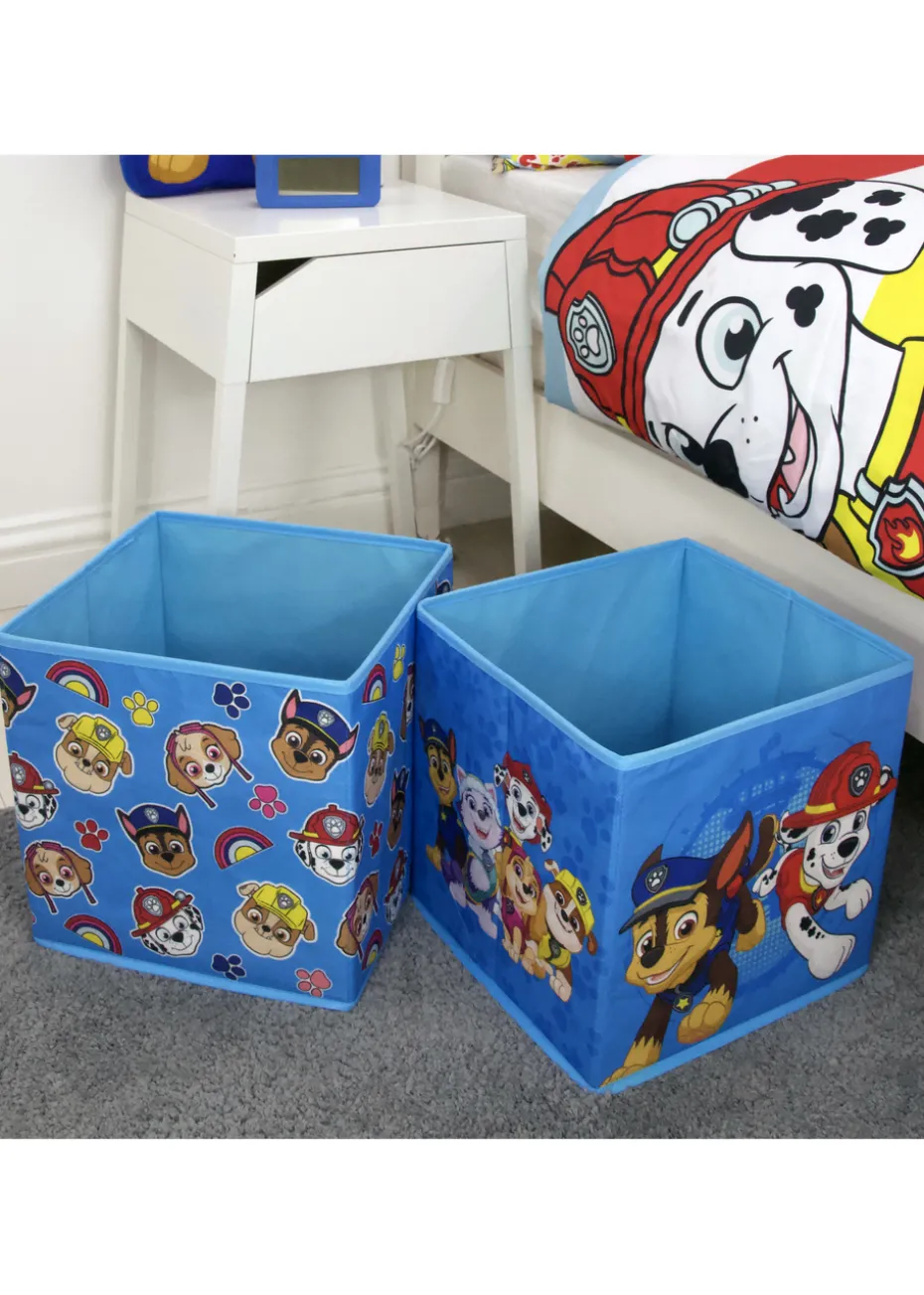 Paw Patrol Tower 2 Pack Storage Box (30cm x 30cm)