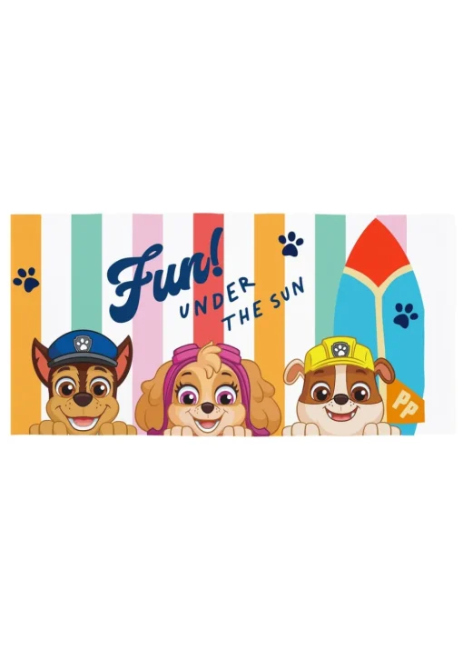 Paw Patrol Yellow Sunny Beach Pool Towel