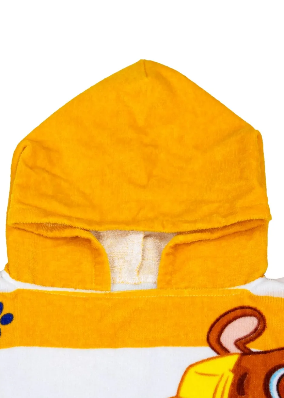 Paw Patrol Yellow Sunny Stripe Poncho
