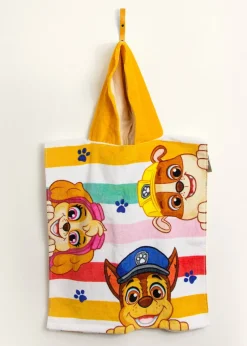Paw Patrol Yellow Sunny Stripe Poncho