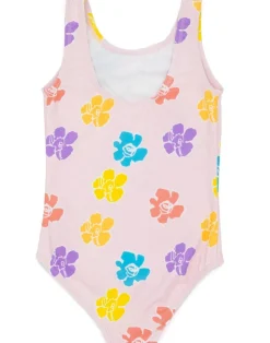 Peanuts Snoopy Kids Pink 1 Piece Swimsuit (18 Months-8 Years)