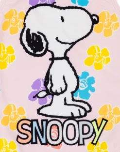 Peanuts Snoopy Kids Pink 1 Piece Swimsuit (18 Months-8 Years)