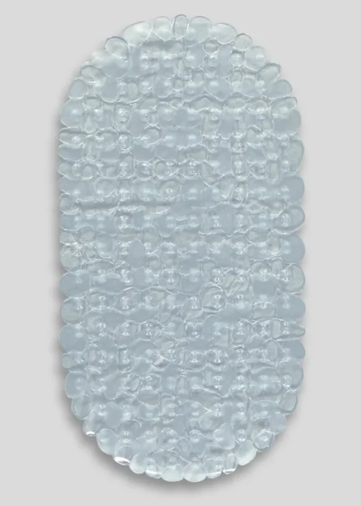 Pebble Rubber Bath Mat (36cm x 21cm)