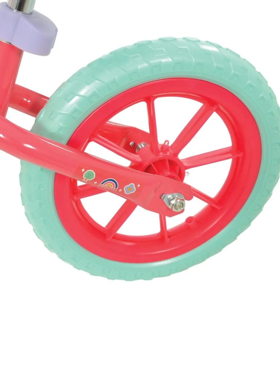 Peppa Pig Balance Bike With Light Up Wheels (12")