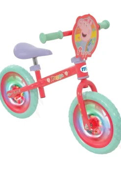 Peppa Pig Balance Bike With Light Up Wheels (12")