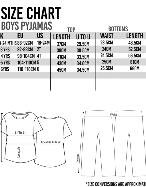 Peppa Pig Boys Blue George's Space Mission Print Pyjama Set (18 Months - 5 Years)