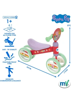 Peppa Pig Deluxe Bobble Ride-On