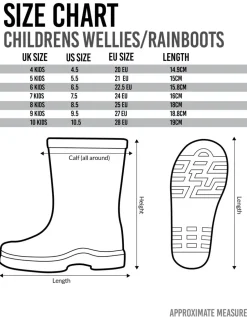 Peppa Pig Girls Blue Peppa Pig Wellington Boots with Handles (4 - 10 Younger)