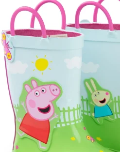 Peppa Pig Kids Multicoloured Play Days Wellington Boots with Handles (4 - 10 Younger)