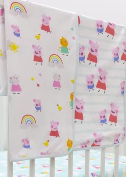 Peppa Pig Pink Lullabies Jersey Blanket