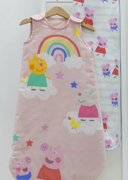 Peppa Pig Pink Lullabies Sleeping Bag Sack