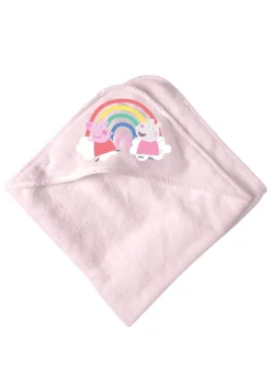 Peppa Pig Pink Lullabies Infant  Hooded Towel